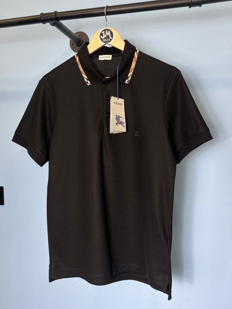 BNWT Small / Medium Burberry Black Nova Check Polo